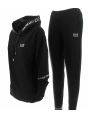 EA7 Emporio Armani Donna Tuta Felpa Cappuccio Chiuso