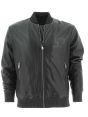 A|X Armani Exchange Uomo Giacca Bomber Ecopelle