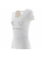 A|X Armani Exchange Donna T Shirt Manica Corta Giro Collo Tinta Unita