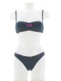 EA7 Emporio Armani Donna Costume Due Pezzi Fascia e Brasiliana