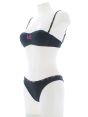 EA7 Emporio Armani Donna Costume Due Pezzi Fascia e Brasiliana
