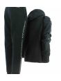 EA7 Emporio Armani Donna Tuta Felpa Garzata Capp Chiuso Tinta Unita
