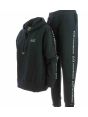 EA7 Emporio Armani Donna Tuta Felpa Garzata Capp Chiuso Tinta Unita