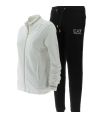 EA7 Emporio Armani Donna Tuta Felpa Full Zip