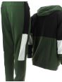 EA7 Emporio Armani Uomo Tuta Felpa Felpata Full Zip Con Cappuccio