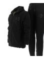 EA7 Emporio Armani Uomo Tuta Felpa Felpata Full Zip Con Cappuccio