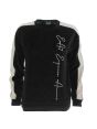 EA7 Emporio Armani Donna Felpa Velour Giro Collo