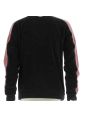 EA7 Emporio Armani Donna Felpa Velour Giro Collo
