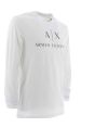 A|X Armani Exchange Uomo T Shirt Manica Lunga Giro Collo