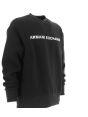 A|X Armani Exchange Uomo Felpa Giro Collo