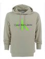 Calvin Klein Uomo Felpa Cappuccio Chiuso