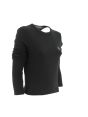 Calvin Klein Donna T Shirt Manica Lunga Giro Collo