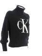 Calvin Klein Donna Maglia Cotone Collo Alto
