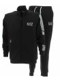 EA7 Emporio Armani Uomo Tuta Felpa Full Zip Cappuccio