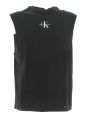 Calvin Klein T Shirt Uomo Senza Maniche,Tinta Unita con Fondo Dritto