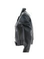 Calvin Klein Donna Giacca Bomber Nera Modello Tipo Chiodo Ecopelle