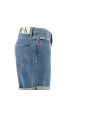 Calvin Klein Donna Pantaloncino Short Mom Jeans Tinta Unita