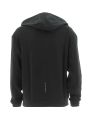 EA7 Emporio Armani Donna Felpa Garzata Ful Zip Con Cappuccio Tinta Unita