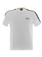 EA7 Emporio Armani Uomo T-Shirt Manica Corta Giro Collo Con Tape Logato EA7