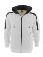 EA7 Emporio Armani Uomo Felpa Garzata Cappuccio Full Zip Tape Logato