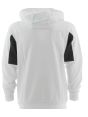 EA7 Emporio Armani Uomo Felpa Garzata Cappuccio Full Zip Tape Logato