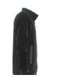 EA7 Emporio Armani Uomo Felpa Garzata Full Zip Nera Tinta Unita