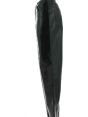 Calvin Klein Donna Pantalone Ecopelle Tinta Unita Nero