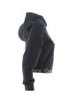 Calvin Klein Donna Felpa Crop Garzata con Cappuccio Chiuso