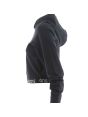 Calvin Klein Donna Felpa Crop Garzata con Cappuccio Chiuso