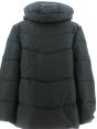 EA7 Emporio Armani Donna Giacca Con Cappuccio Over Nera Tinta Unita