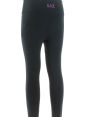 EA7 Emporio Armani Donna Pantalone Leggings Elasticizzato con Logo EA7