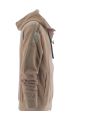 EA7 Emporio Armani Felpa Felpata Uomo Cappuccio Con Tiralacci Full Zip