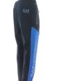 EA7 Emporio Armani Uomo Pantalone in Felpa Felpata Bicolore