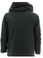EA7 Emporio Armani Giacca Tre Quarti Uomo Nera con Cappuccio