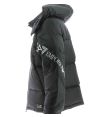 EA7 Emporio Armani Uomo Giacca Piuma Con Cappuccio Nera Tinta Unita