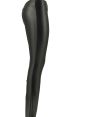 A|X Armani Exchange Donna Pantalone Leggings Ecopelle Nero