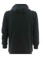 EA7 Emporio Armani Uomo Felpa Garzata Cappuccio Chiuso Tinta Unita