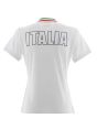 EA7 Emporio Armani Donna Polo Zip Manica Corta Olimpiadi 2024