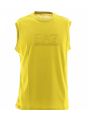 T Shirt Senza Maniche EA7 Emporio Armani Uomo Tinta Unita Logo EA7
