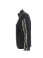 EA7 Emporio Armani Donna Felpa Garzata Nera Full Zip Natural Ventus