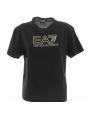 T Shirt EA7 Emporio Armani Donna Manica Corta Girocollo Logo EA7 in Rilievo