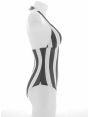 Costume Intero EA7 Emporio Armani Donna Bianco/Blu
