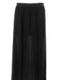 Gonna a Campana Nera A|X Armani Exchange Donna Tessuto Multilogo A|X