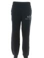 A|X Armani Exchange Pantalone Donna in Felpa Garzata con Logo in Strass A|X