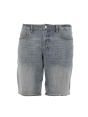 A|X Armani Exchange Bermuda Jeans Uomo Slim Shorts Light Blue