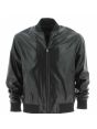 Giubbotto Bomber A|X Armani Exchange Uomo in Ecopelle Nero