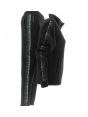 Tuta Felpa Full Zip Natural Ventus Nera EA7 Emporio Armani Donna con Tape Emporio Armani