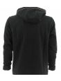 Felpa Full Zip Linea Gold EA7 Emporio Armani Uomo Nero/Oro