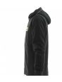 Felpa Full Zip Linea Gold EA7 Emporio Armani Uomo Nero/Oro