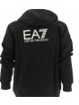 Felpa Felpata Cappuccio Full Zip EA7 Emporio Armani Uomo Tasche a Marsupio